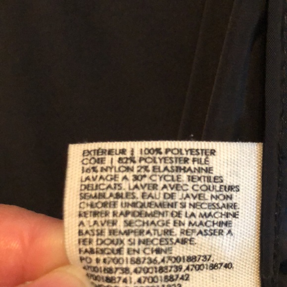 CLUB MONACO black bomber size extra small - Picture 9 of 12